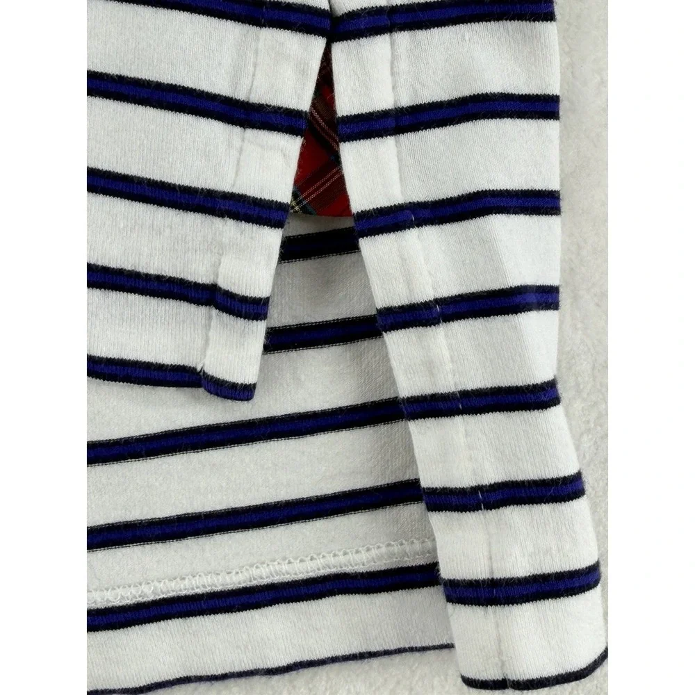 Polo Golf Ralph Lauren Stretch Lisle Polo Mens S White Navy Stripe Odyssey Golf